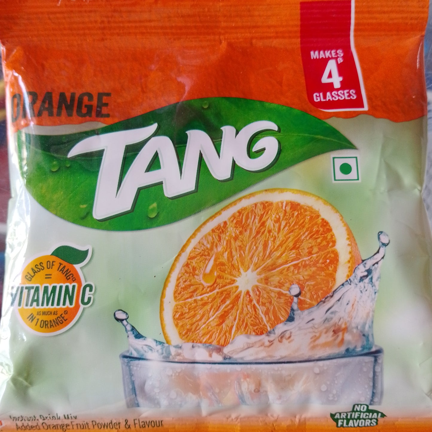 Orange Tang instant Drink