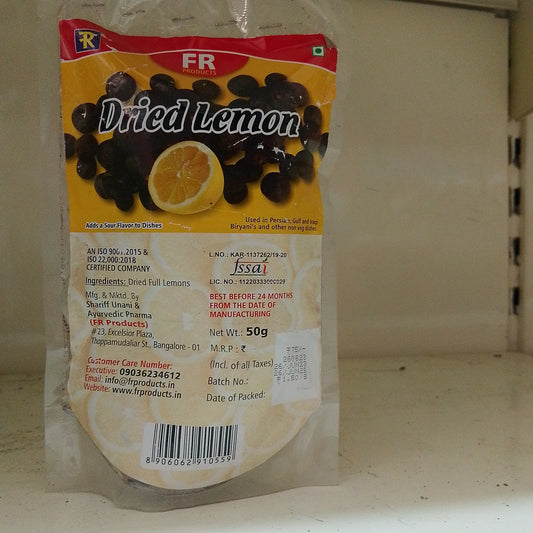 Dried Lemon 50g