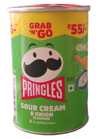Pringles Potato Chips Sour Cream & Onion Flavour (40gm)
